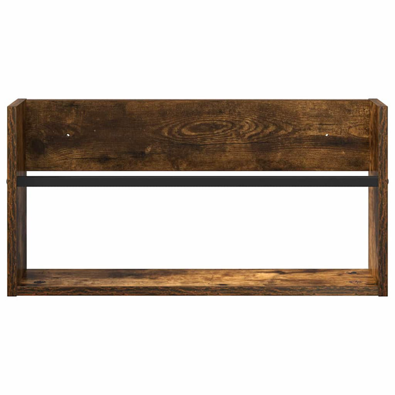 Wood Magazine Rack, Brown
