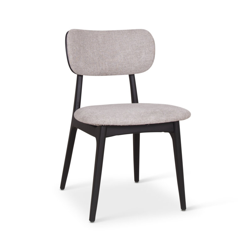 Chaise d'appoint Ena, Noir