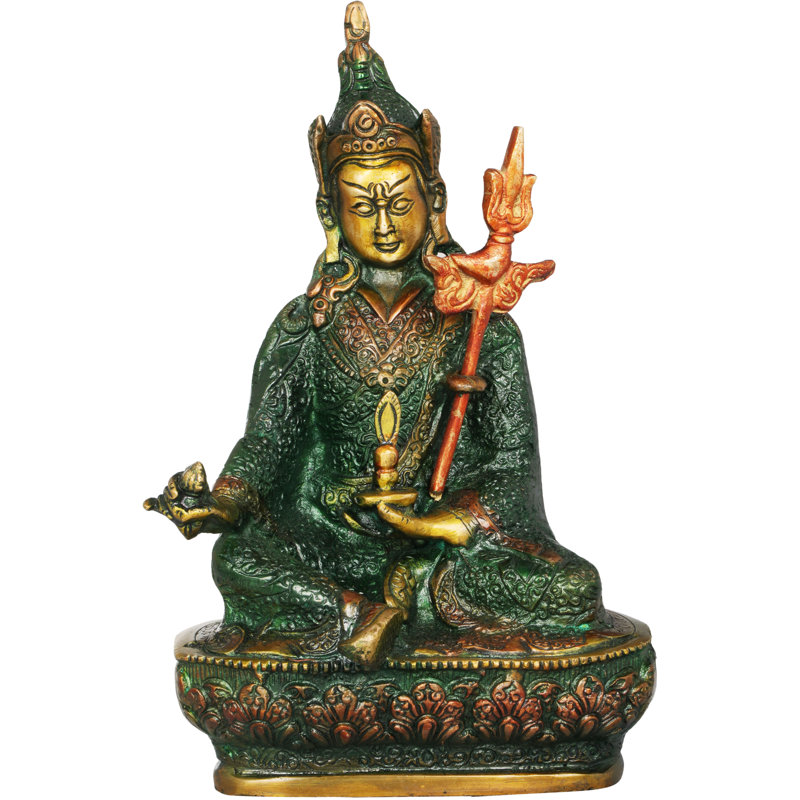 Gourou bouddhiste tibétain Rin Poche (Padmasambhava), Henné / tactile