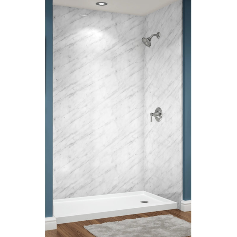  Parois de douche Smooth Carrara