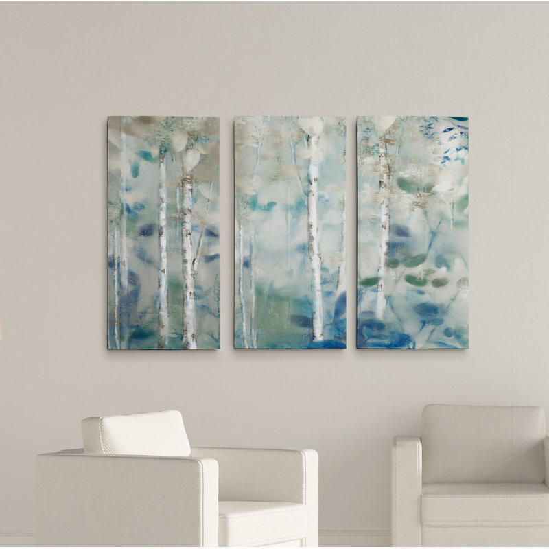 Zen Forest II-multi-pièces sur toile, H 24 po x l 36 po x P 1,5 po