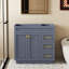 Meuble-lavabo simple 36 po sans lavabo Modern