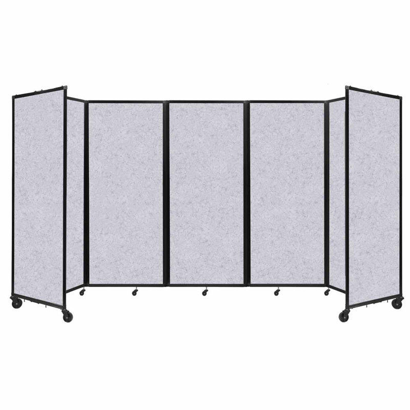 Cloison murale en polycarbonate 360, H 82 po x l 168 po x P 1 po, Galet