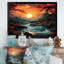 Wein Coastals Sunset Majestic Mountain River I - impression-1269383488-1269383511