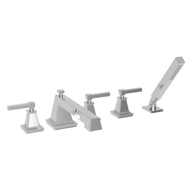 Roman Tub Faucet With Hand Shower