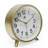 Table Clock Round Plastic Tabletop Clock with Alarm Function 5.75 Inches-1998548912