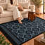 Tapis moderne à double face lavable 3 pi x 5 po Liam pour salon, SA25AT