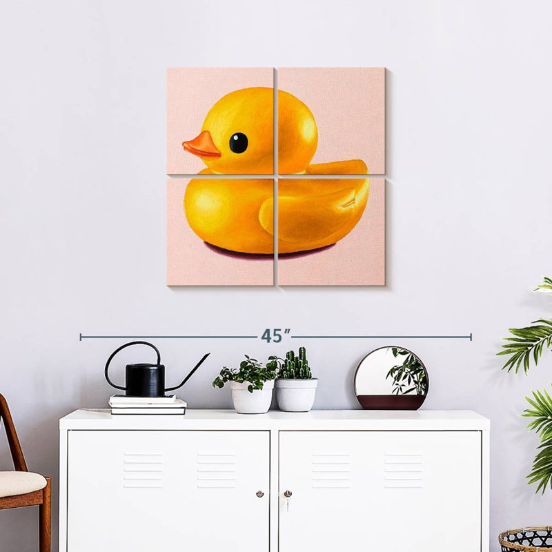 Ashelle Shiny Rubber Duck, 26" H x 26" W