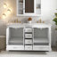Ensemble de meuble-lavabo mural 60 po-177854515