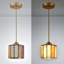 Luminaire suspendu en verre coloré Tiffany-118811016-118811015