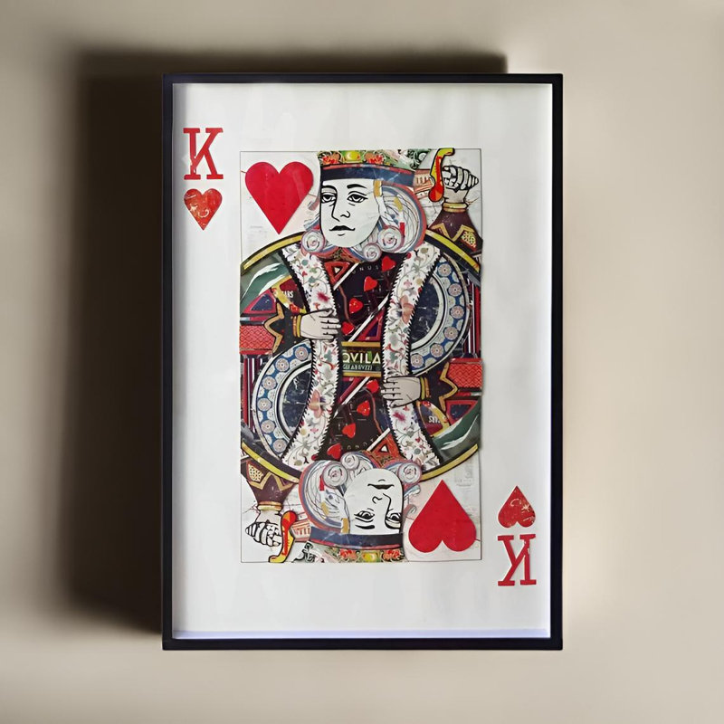 Carte à jouer «King of Heart»