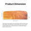 Ensemble de 2 tablettes murales en bois de sapin naturel Live Edge-316527071-316527064