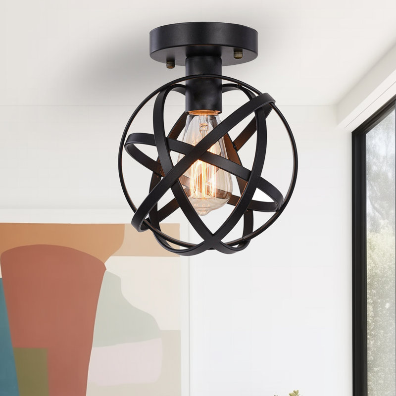 Plafonnier encastré 1 lumière 7,9 po Frazen