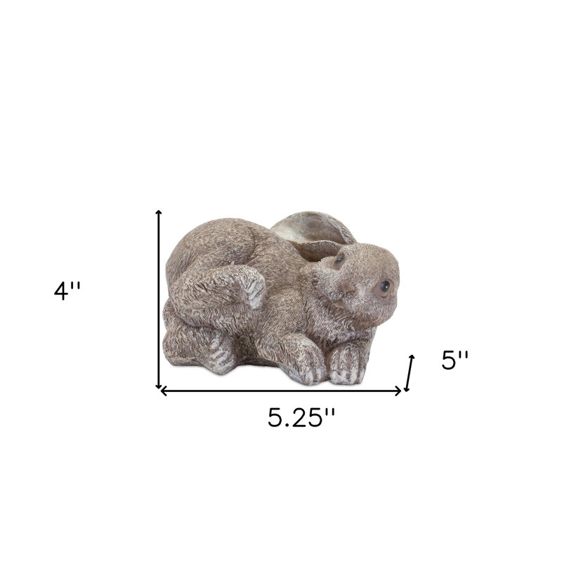August Grove Brucknell 4 Piece Resin Bunny Set