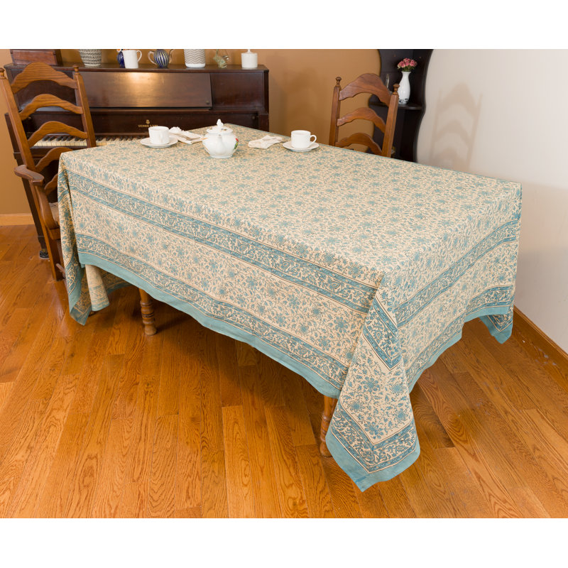Melinah Dining Linens, 108" x 90", Blue