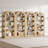 70.9" Tall Arched Bookcase, Modern 5-tier Open Bookshelf For Home Office, Bedroom, Living Room-835662214-809167696
