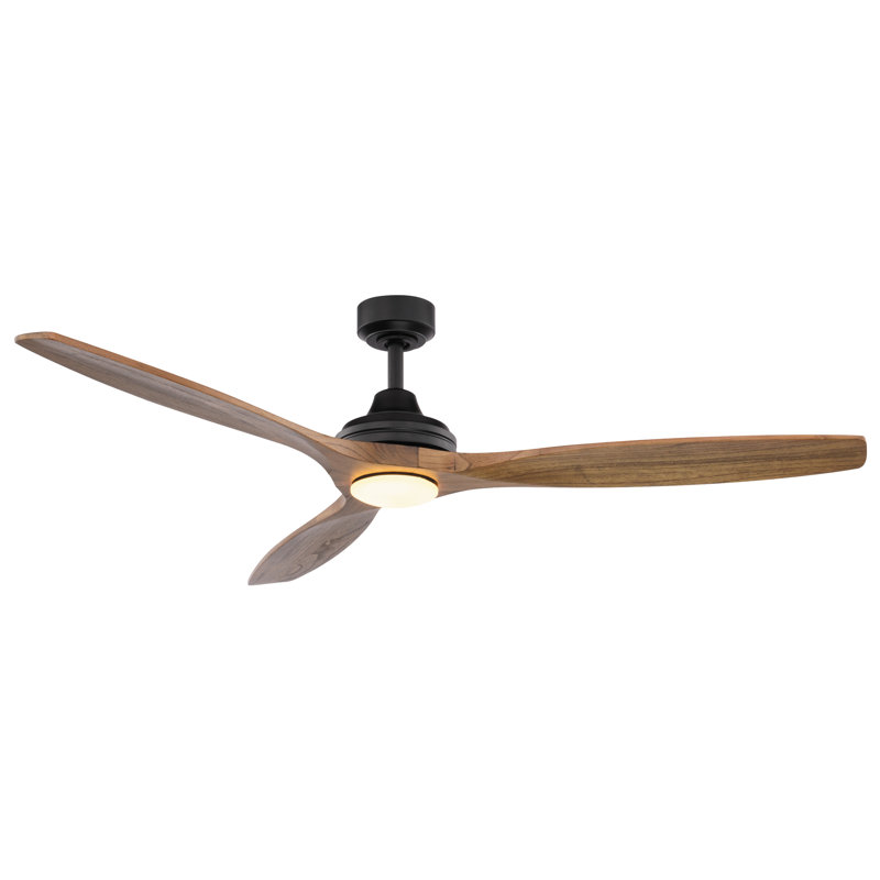  Ventilateur de plafond intérieur noir 60 po Niles Names, Noir