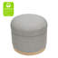 Naka 21.5" Wide Round Storage Ottoman with Storage-58138224-58138227