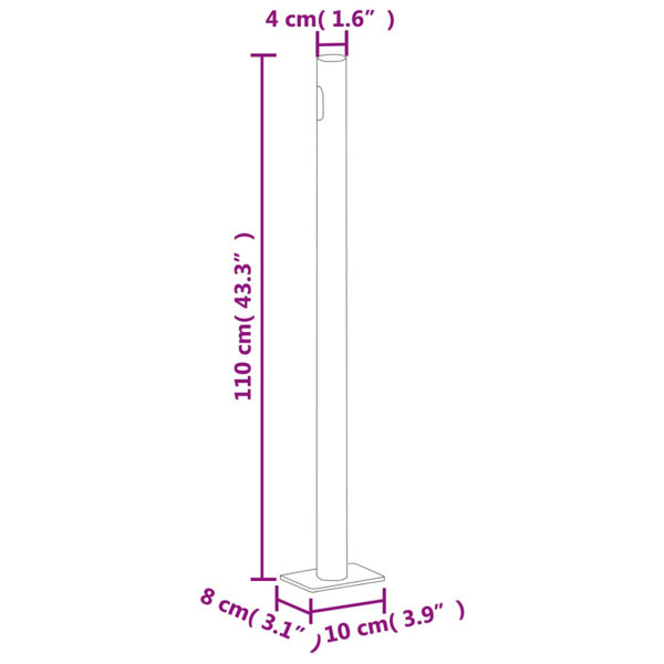 Dimensions du produit