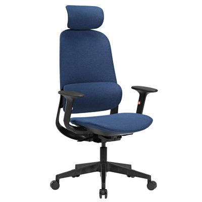 Victor Modern Mesh Office Chair With Headrest by Inbox Zero