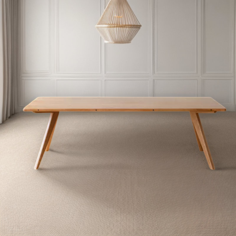 Solid Wood Dining Table, Cherry, 35.43" W x 94.48" L