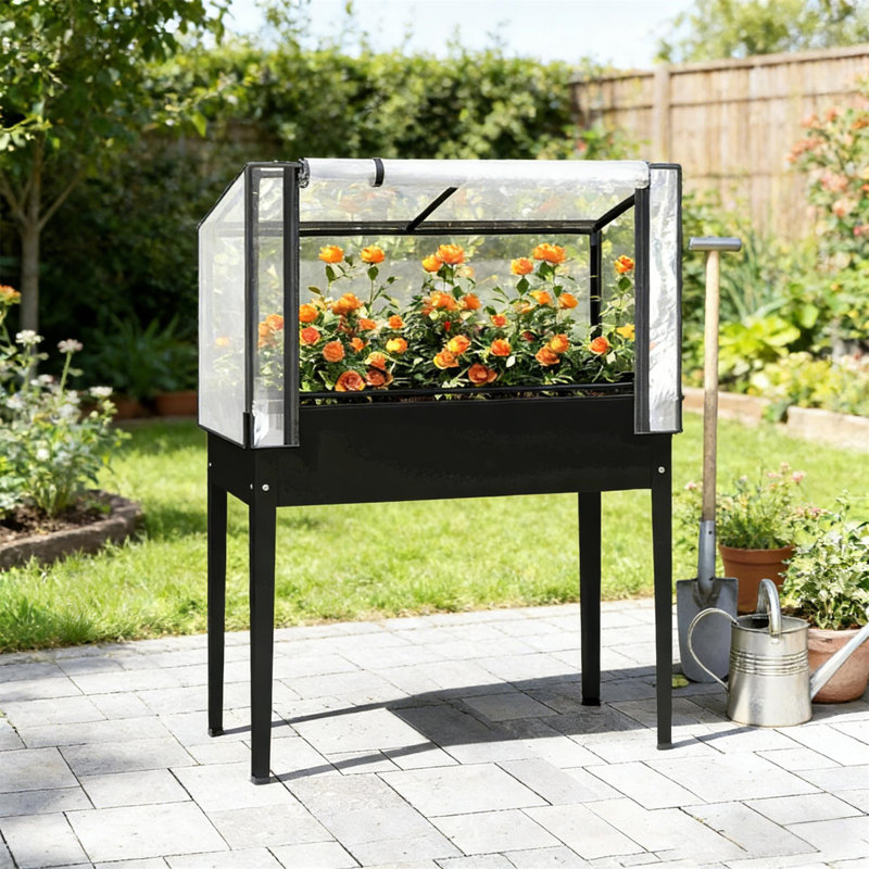 Lit de jardin surélevé spacieux, jardinières, jardinières surélevées