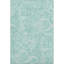 Tapis bleu sarcelle lavable à la machine de qualité supérieure Apodaca-1914622451