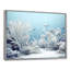 Coastal White Coral Serenity - Coastal Coral Under Water, art mural-453583643-406445115