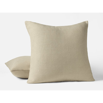 Honeycomb Organic Cotton Standard Sham Set