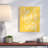 «Be the Light in the World», reproduction d'art textuel sur toile-25254581