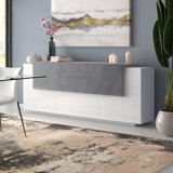 Nostrand 220 Cm Wide 2 Drawer Sideboard