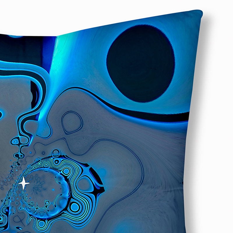 Coussin de sol touffeté 8_Bohemian & Eclectic Alien Kiss, 30 po x 30 po