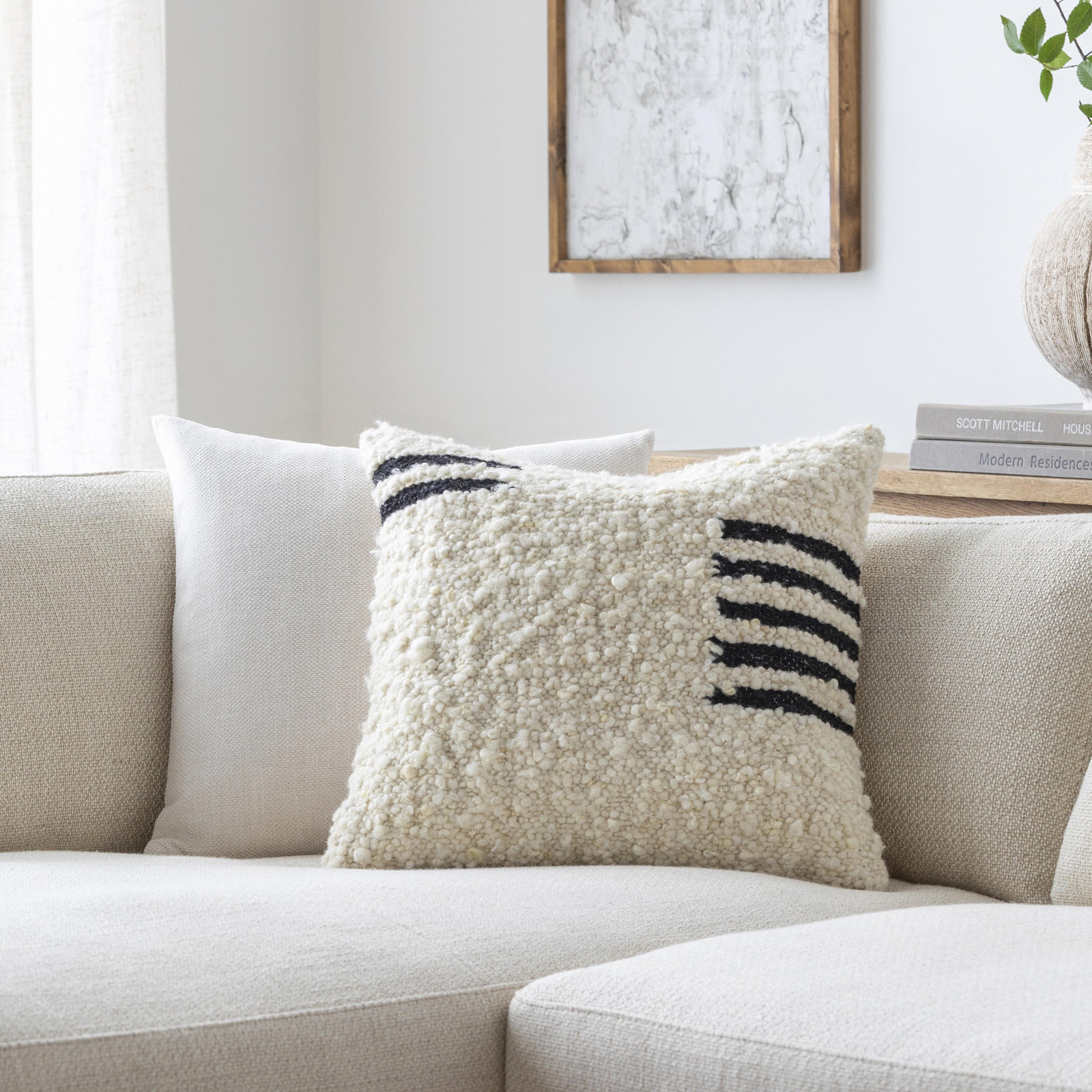 Blakesburg Throw Pillow, Down, 22" x 22"