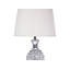 Colten Chrome Crystal Decorative Modern Table Lamp-112867473