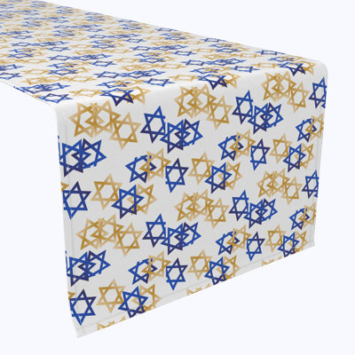 Westbeth Geometric Hanukkah Table Runner