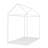 House Bed Frame Twin Size