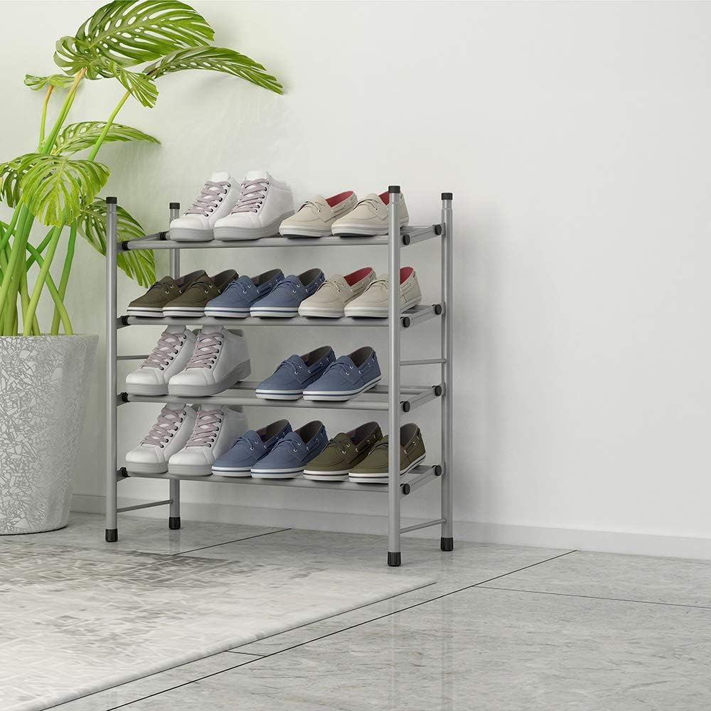 16~60 Pairs Shoe Rack Organizer Shoe Organizer ExpandableShoe