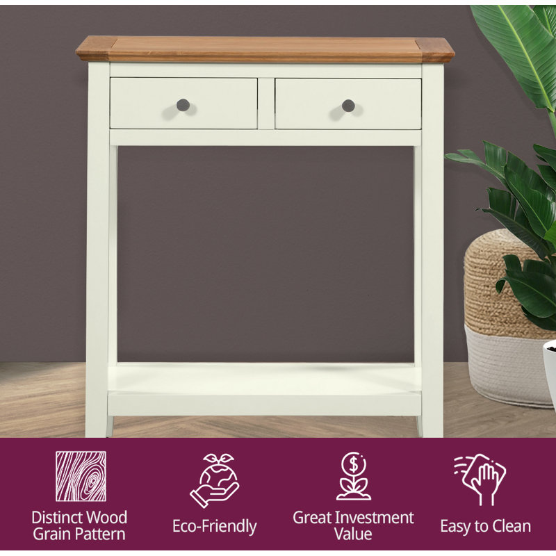 Corisande Console Table, Brown
