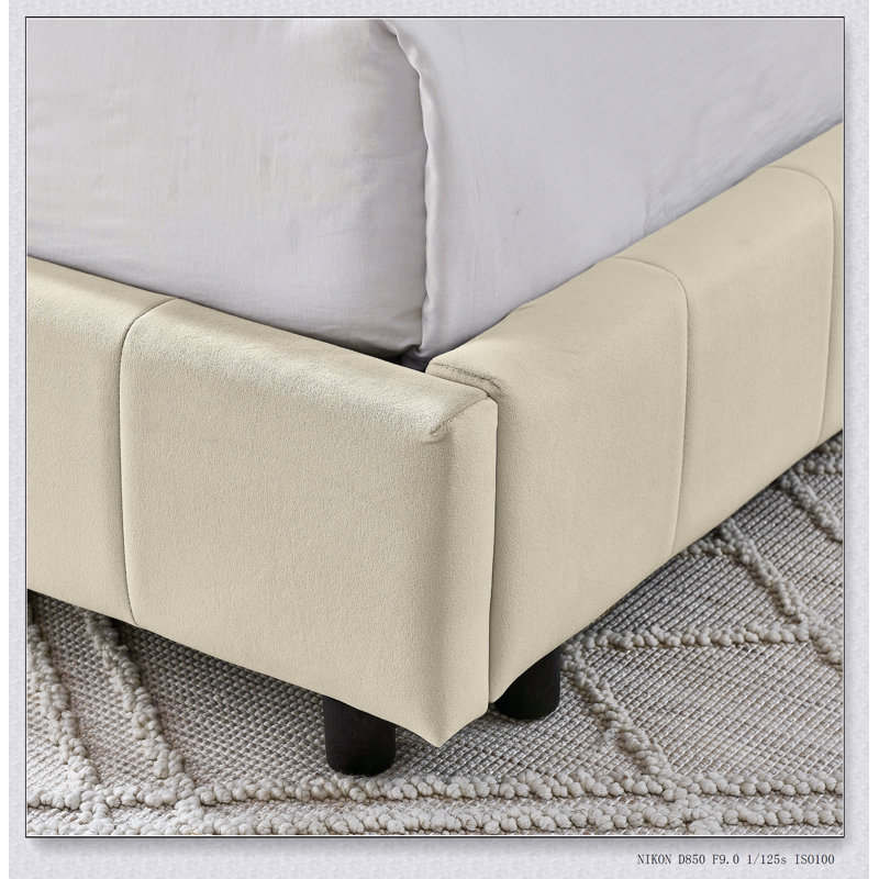 Structure de lit tapissier capitonné, structure de canapé-lit avec dossier et accoudoirs confortables, lit pour chambre à coucher, salon, velours