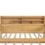 Lits modernes en bois multifonctionnels avec tablettes de rangement et bureau d'étude