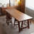 Minimalist Solid Wood Dining Table: Extra - Long Top & Simple Base-28673808