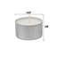 Bougie chauffe-plat longue non brûlée-738127126