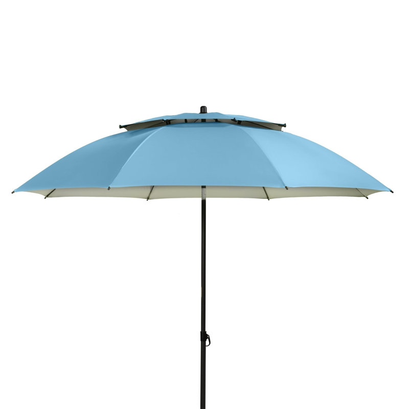 Canek 200cm Market Parasol, Red