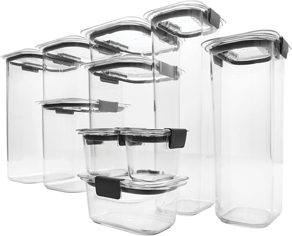 Brilliance™ Pantry Baking Storage Container Set, 7.8 Cup, Clear