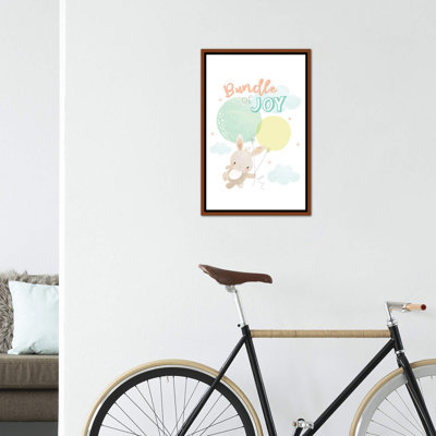 «Baby Adventure I» par Jennifer Ellory - reproduction d'art textuel