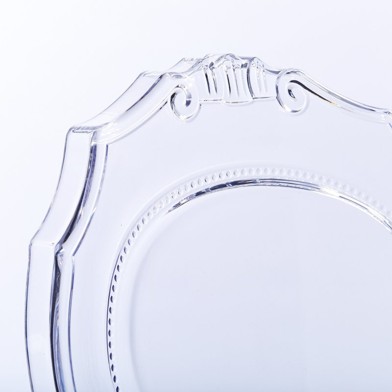 Chaise moderne et transparente (ensemble de 6)
