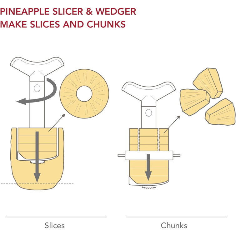 Vacu Vin Pineapple Slicer w/Wedger - Kitchen & Company