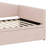 Daybed With Extended Pop Up Trundle, Upholstered Sofa Bed Daybed, Space-Saving To Design For Guest Room, Velvet-2047455171