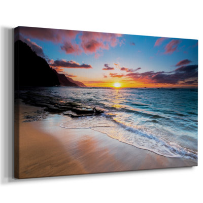 Kauai Beach -Gallery Wrapped Cavas