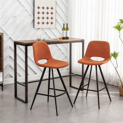 Ensemble de 2 tabourets de hauteur comptoir 28,25 po Porth